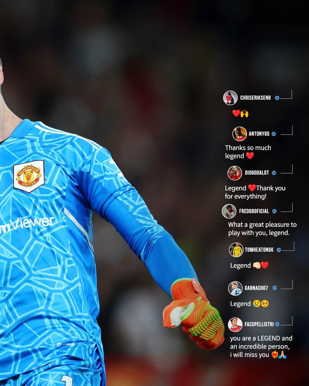 マンチェスター・ユナイテッドさんのインスタグラム写真 - (マンチェスター・ユナイテッドInstagram)「Thank you will never be enough ❤️  #MUFC #ManUtd #DeGea」7月9日 23時18分 - manchesterunited