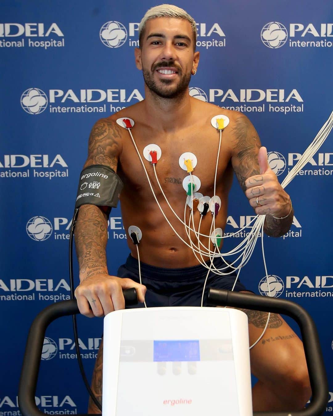 SSラツィオのインスタグラム：「🔛 Si riparte! 🏥 Primo giorno di visite mediche all'interno del Lazio Lab」