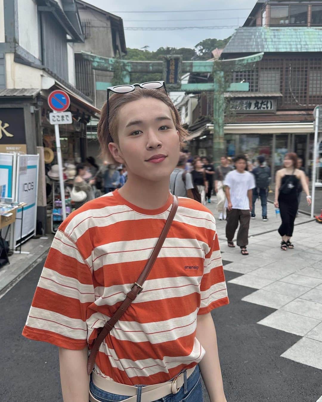 HICOのインスタグラム：「江の島にいったよ🏝️ レンタカー借りたんだけど ひこは運転出来ないから 安定に助手席で爆睡してかましてました💤ww ごめんなさい😅 さあ！今週も楽しもうね🥰 #HICO #織姫 #織星 #HICOLAND」