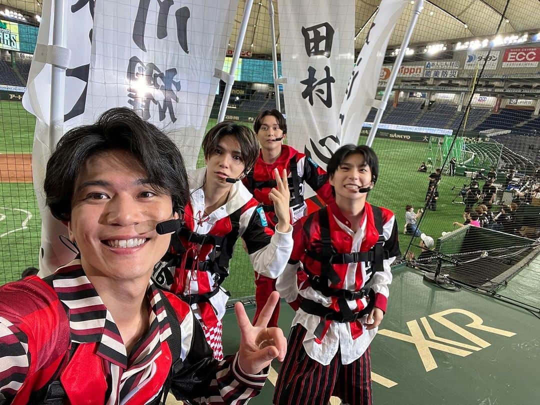 糸川耀士郎さんのインスタグラム写真 - (糸川耀士郎Instagram)「『ACTORS☆LEAGUE in Baseball 2023』 ありがとうございました！！  初の東京ドーム。 広かった〜 この日の為に通い詰めたバッティングセンターが趣味になりそうです⚾️  #アクターズリーグ」7月10日 10時54分 - yojiroitokawa