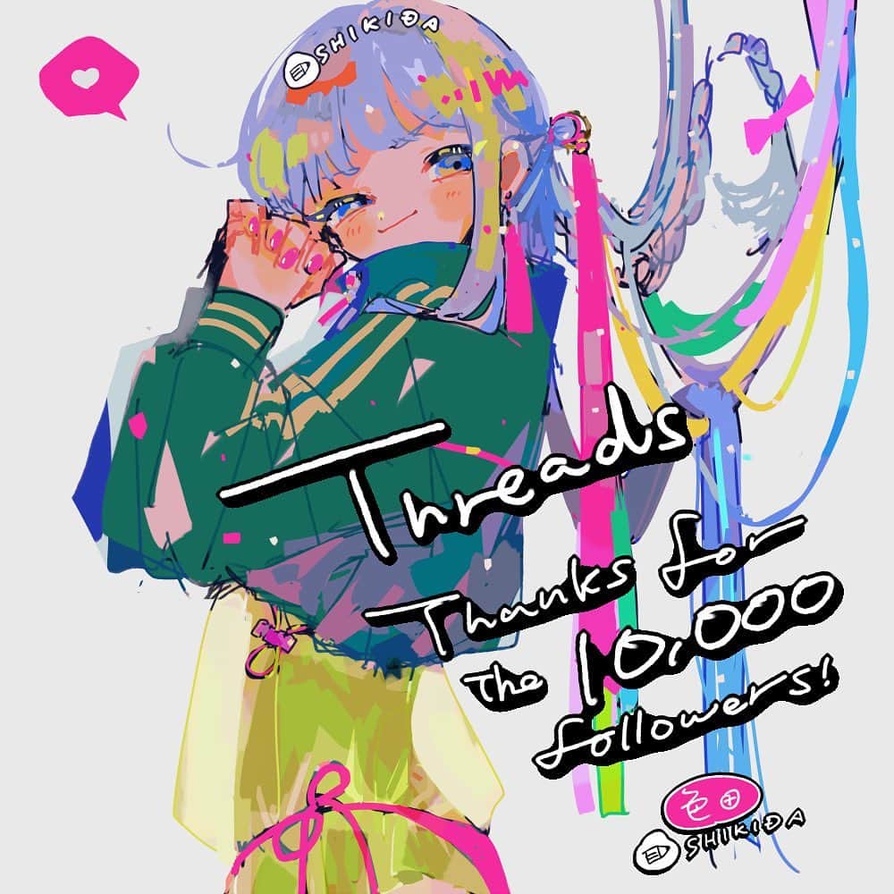 色田のインスタグラム：「Thanks💐💐  #illustration #art #イラスト #イラストレーター #イラストレーション #いらすとぐらむ」
