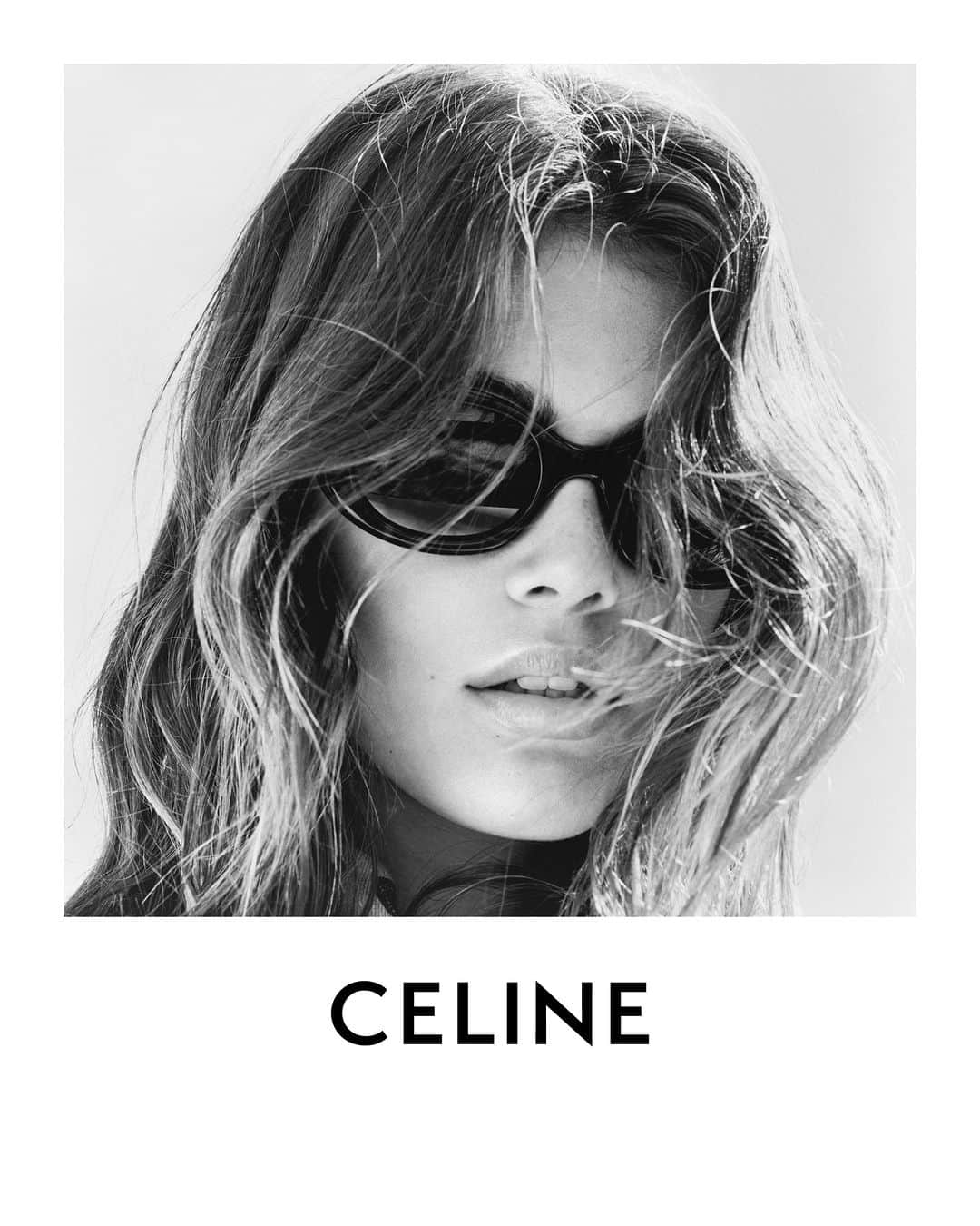 Celineさんのインスタグラム写真 - (CelineInstagram)「CELINE AT THE WILTERN​ AGE OF INDIENESS​ ​ CELINE 17 ​ WOMEN WINTER 23​  CELINE TRIOMPHE SUNGLASSES​  COLLECTION AVAILABLE NOW IN STORES AND ON CELINE.COM ​  KAIA​ @HEDISLIMANE PHOTOGRAPHY​ ​ LOS ANGELES​ JANUARY 2023​ ​ #CELINEBYHEDISLIMANE」7月10日 2時31分 - celine