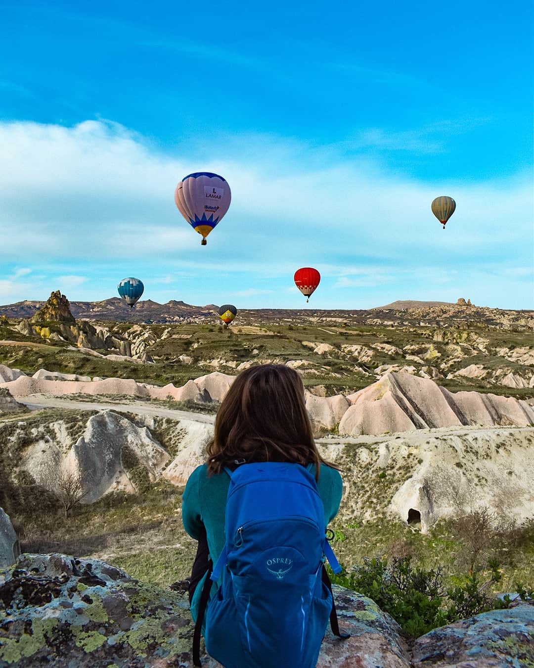 のインスタグラム：「Oh, the places your Osprey will go 🎈  📷 @2geographers   #OspreyPacks | Featuring the Hikelite Series」