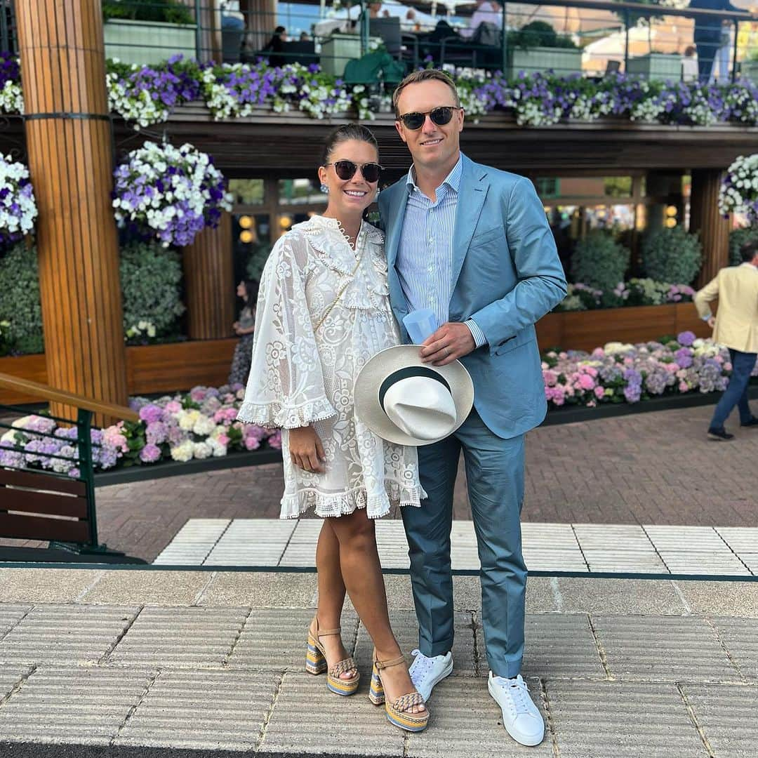 Jordan Spiethさんのインスタグラム写真 - (Jordan SpiethInstagram)「Proper day @wimbledon!」7月10日 4時44分 - jordanspieth