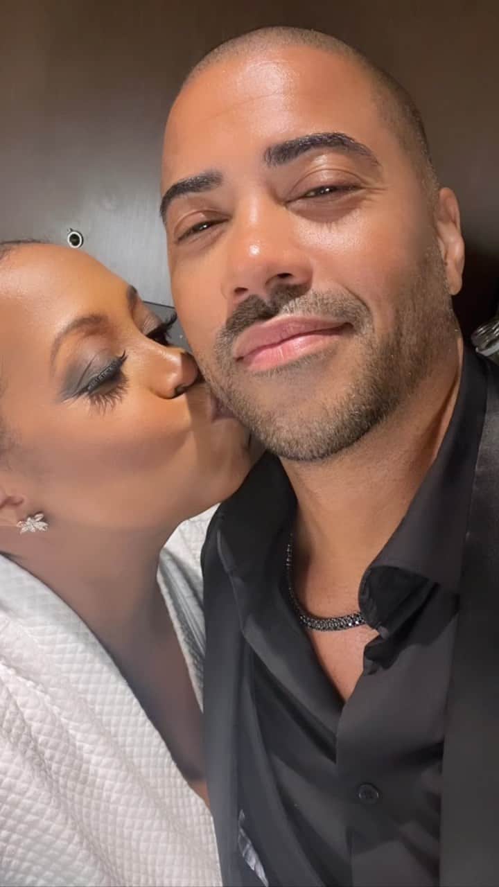 ケシア・ナイト・プリアムのインスタグラム：「Happy Birthday my love!! We have been having so much fun celebrating in real life I missed posting on your actual birthday. 😆My Forever Steady Love & Soulmate …I love you!! ❤️」
