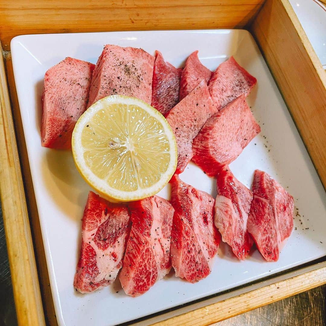 鈴木芳奈さんのインスタグラム写真 - (鈴木芳奈Instagram)「牛タンが大好きです🥩」7月10日 11時16分 - tachibana_kanna