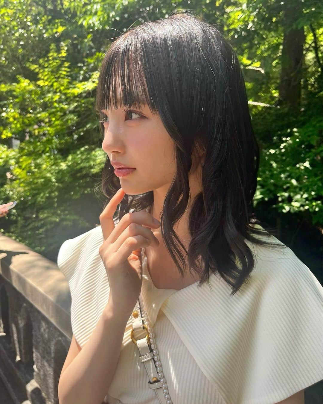 新澤菜央さんのインスタグラム写真 - (新澤菜央Instagram)「惚れた？☺️ ⠀  ⠀ こう見えて（？）自然とかめっちゃ好き 🌱  dazzlinのワンピースも映えた ☆〜(ゝ。∂)  #彼女の私服がかわいい #低身長コーデ #骨格ウェーブ #骨格ウェーブ優勝ワンピ #dazzlin #ダズリン #ホワイトコーデ #ワンピース #高千穂峡 #自然 #滝」7月16日 20時15分 - _shinshin_48