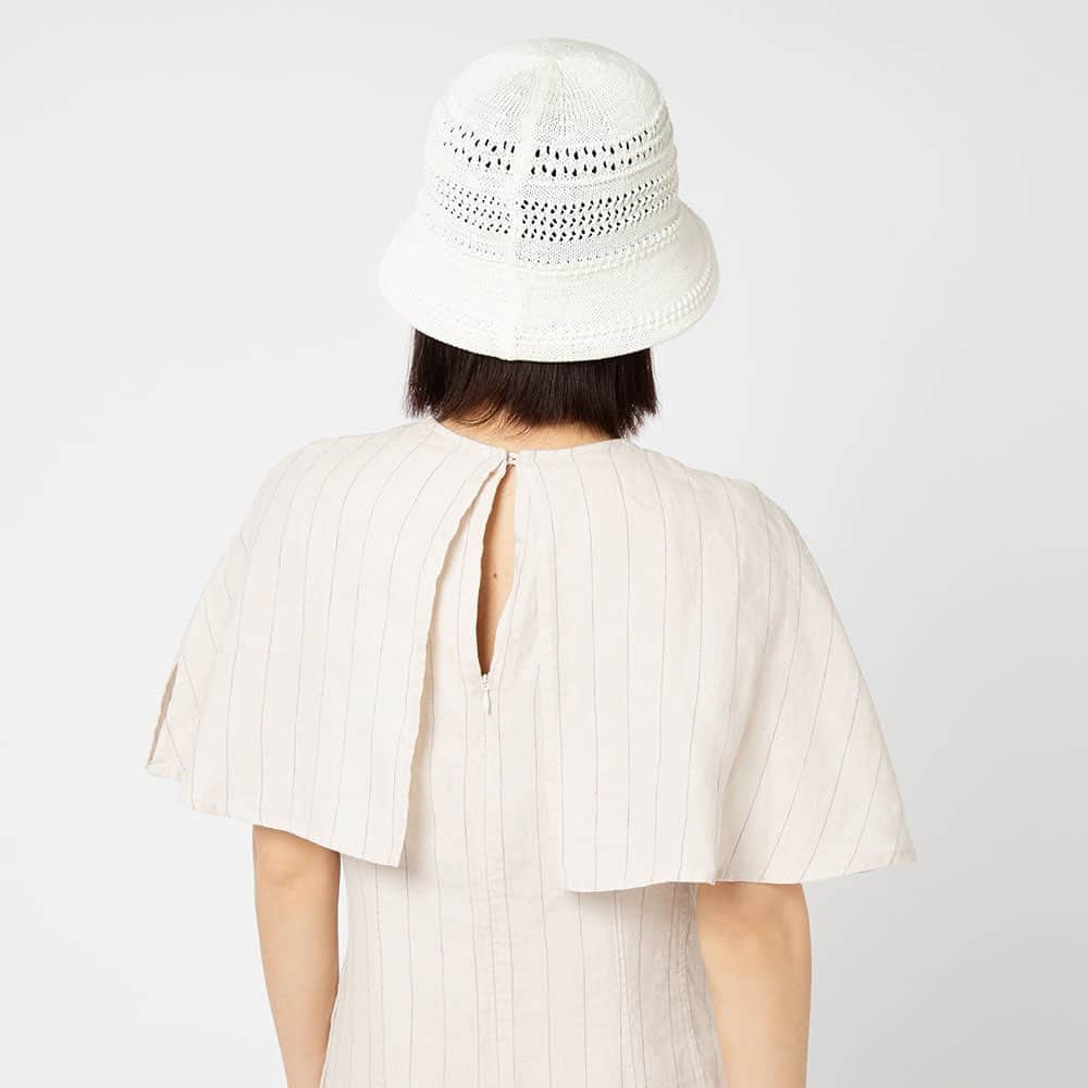 田中美里さんのインスタグラム写真 - (田中美里Instagram)「色違いも。  私がプロデュースしている帽子ブランド「ジンノビートシテカッシ」2023ss のサーモハット。  こちらのモデルさん着用のハット、おススメです。  こちらから購入していただけます。（タグからもとべます）  @un_chapeau_net   チェックしてみてくださいね。  #サーモハット #帽子 #八百吉  #jinnobeatshitecassie #ジンノビートシテカッシ  #期間限定での掲載です」7月10日 8時16分 - misatotanaka77