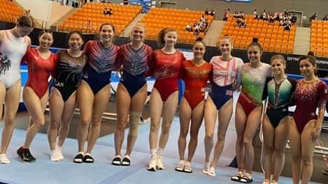 ブライオニー・ペイジさんのインスタグラム写真 - (ブライオニー・ペイジInstagram)「🥇World Cup Gold! 🏆 😁😁😁  Final Routine (56.93) ➡️ Semi final (55.41) ➡️ Qualification R2 (56.75) ➡️ QR1 (55.52)  I’m so happy to share my performances throughout this competition, and to come home with the gold medal and top points for the Olympic Qualification World Cup ranking process. I felt really nervous with it being our first competition for the Olympic qualifications and because, of course, I wanted to start the process with a strong performance and result. I’m really proud to have kept my nerve for each routine. I am always so grateful to progress through each round and honoured to compete amongst the finalists.  I went into the final wanting to give my best possible performance so I chose my higher difficulty routine with miller, which was really awesome to compete again on the World Stage - I wasn’t able to for the World Championships last year due to injuring my foot & ankle in the build up 🤦🏼‍♀️! It means a lot to have started my competition season with a win and a great start towards my #Paris2024  Olympic bid! 🤞🏻🇬🇧   🌟 I’m really proud of my team @izzy.songhurst @andrew.stamp @zakperz03 ! We all made semi finals and with Andrew making his finals and performing strongly, it has been a really great competition for GB trampolining! Fantastic performances and results for all T&T too with @kirsty_way 🥇 and Omo & Nana 🥈 🇬🇧   Thank you everyone for all your kindness and support 🙏🏼   @britishgymnasticsofficial @pgtc_elitetrampoline @brian_camp_consulting @uk_sport @tnluk @uksportsinst @quatrofrance @coimbragymfest @thegymgroup_poole @edlyonssportsvision @thesportssphere @pulseroll @theturmericco @quatrousa @quatrogymnastics」7月10日 19時00分 - bryony_page