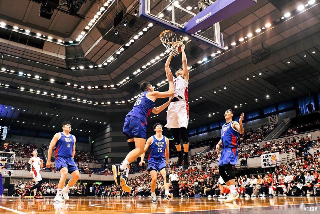 B.LEAGUEさんのインスタグラム写真 - (B.LEAGUEInstagram)「チャイニーズ・タイペイに2連勝！！ 第1戦では千葉J#31 #原修太 選手がチームトップタイの18得点、第2戦ではA東京#8 #吉井裕鷹 選手がチームハイの16得点を記録👏  【最終スコア】 第1戦：🇯🇵日本 108-86 チャイニーズ・タイペイ 第2戦：🇯🇵日本 92-56 チャイニーズ・タイペイ  🏀国際強化試合2023 静岡大会  #AkatsukiJapan #日本一丸 #Bリーグ」7月10日 19時24分 - b.league_official