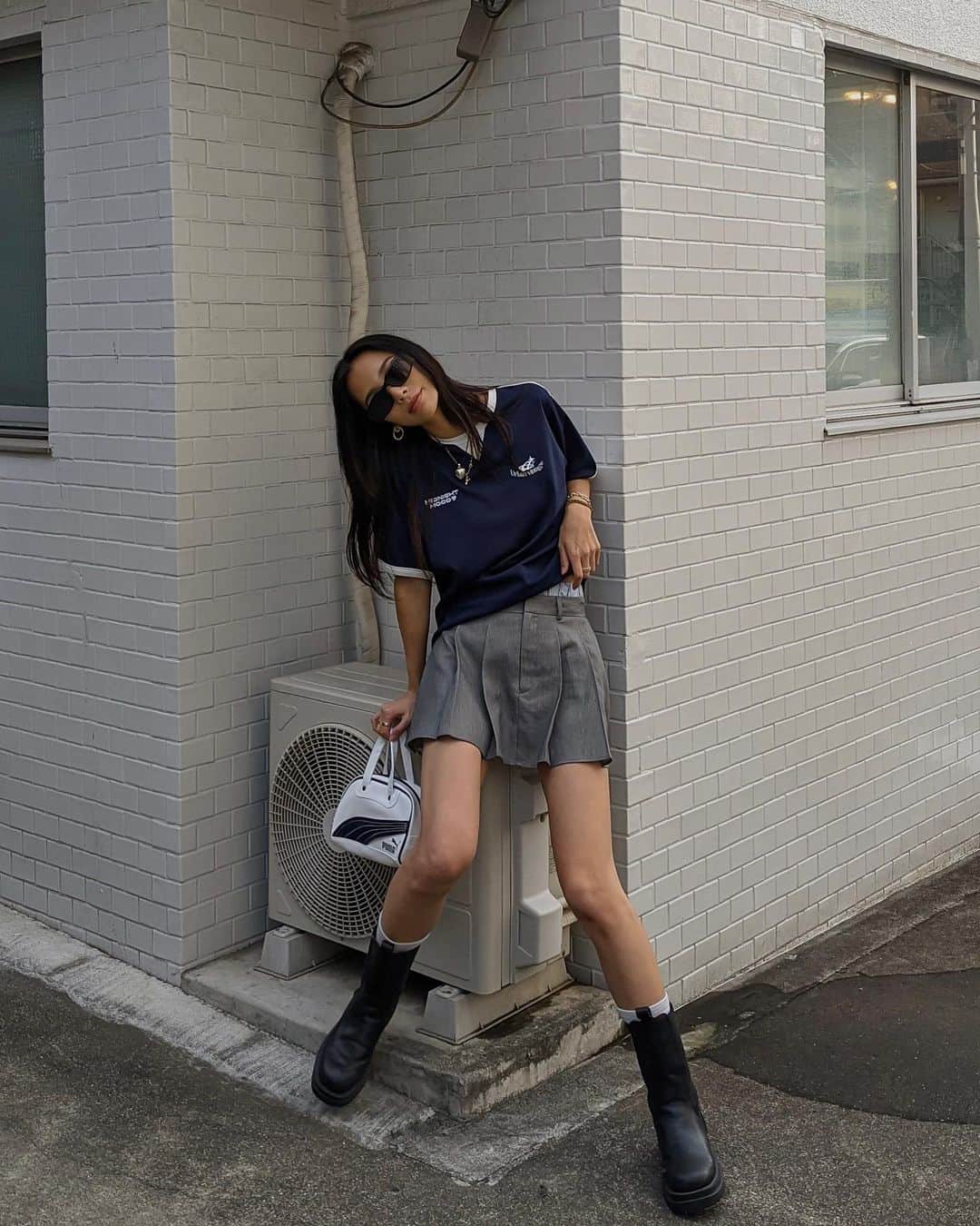 宮川由衣子さんのインスタグラム写真 - (宮川由衣子Instagram)「. レイヤードシリーズにはね プリーツスカートもあるんだ🫣🩰🩷 スカートの丈感、レイヤードを取り外した時の丈感 広がりなどなどなど こだわりつくしたプリーツスカートでし✨ スポーチーな合わせも可愛いんだze🏁💦 . #fashion #outfit #ootd #aclent」7月10日 20時06分 - yuiko_miyagawa