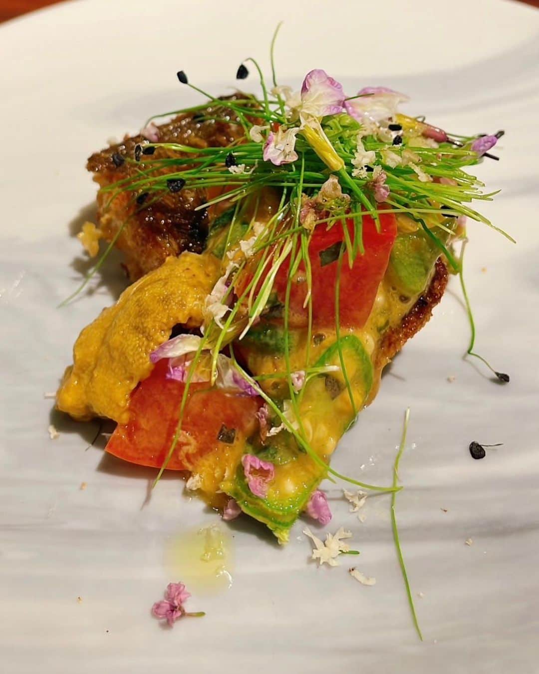 安藤ユキのインスタグラム：「和みの器.N🧡  深夜3時まで空いてて 仕事終わりにイタリアン食べれるの幸せだ🥰❤️  美味しかった✨  りりぴと深夜2時大人の女子会楽しかったあ🍷💗」