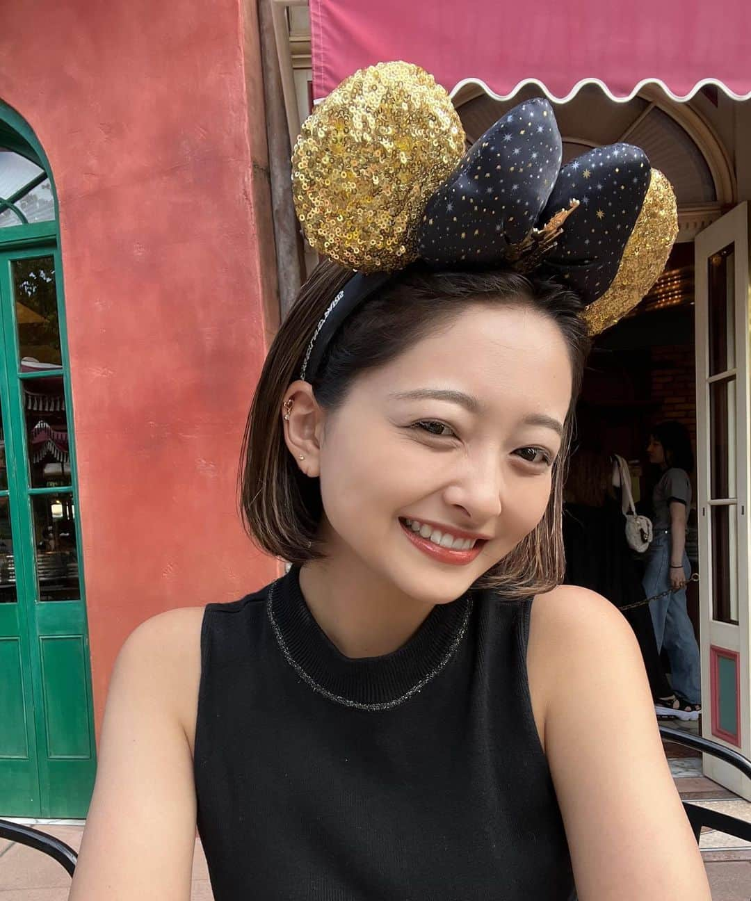 HANAさんのインスタグラム写真 - (HANAInstagram)「Disney🐭♡ あっつすぎた〜🥵 けど最強に楽しかった(˶' ᵕ ' ˶)  #disneyland #disneyworld #ディズニーコーデ #ディズニーランド」7月10日 20時24分 - hana_6499