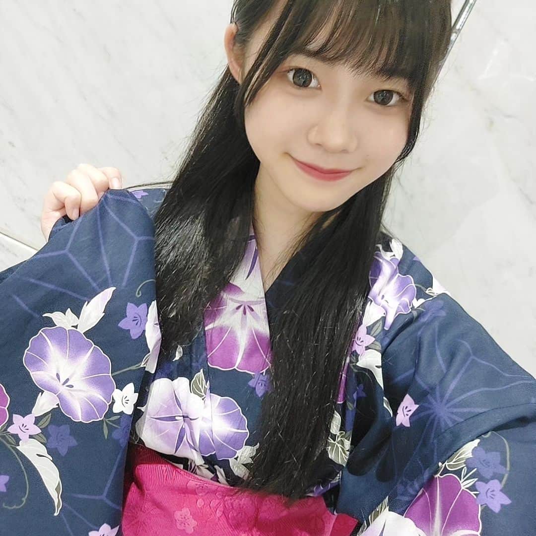 畠山希美のインスタグラム：「浴衣きました〜⁡ ⁡⁡ ⁡どーですか」
