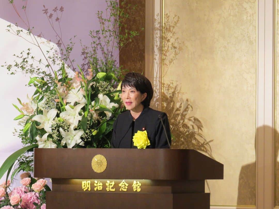 高市早苗のインスタグラム：「7月8日 世界に咲き誇れ日本-安倍晋三元総理の志を継承する集い」