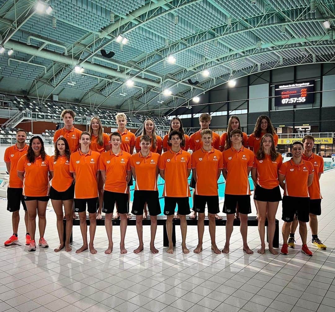 ラノミ・クロモウィジョジョのインスタグラム：「EJC Belgrade 2023  It was an amazing competition and really awesome team!! 🇳🇱 🧡 Humbled and proud to be part of this team as mentor during European Juniors last week!  #TeamNL #letsgo」