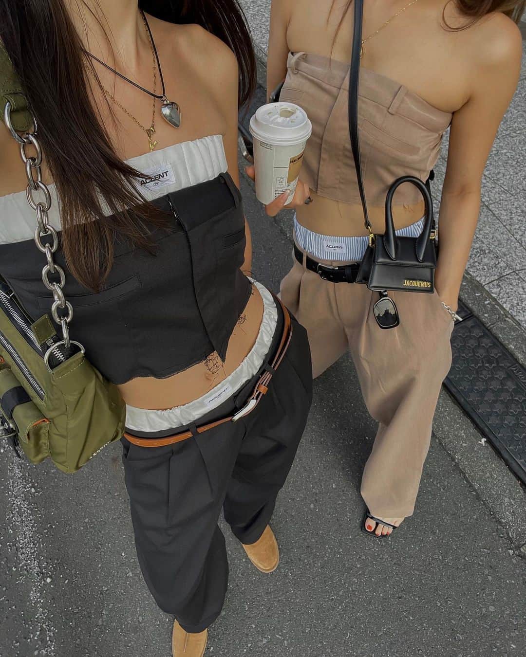 宮川由衣子さんのインスタグラム写真 - (宮川由衣子Instagram)「. どっちかレイヤード無しで着るのも もちろんOK🩷着方は色々☺️ #控えめインキャピースやめれる？ . #fashion #outfit #oovd #aclent」7月10日 15時11分 - yuiko_miyagawa