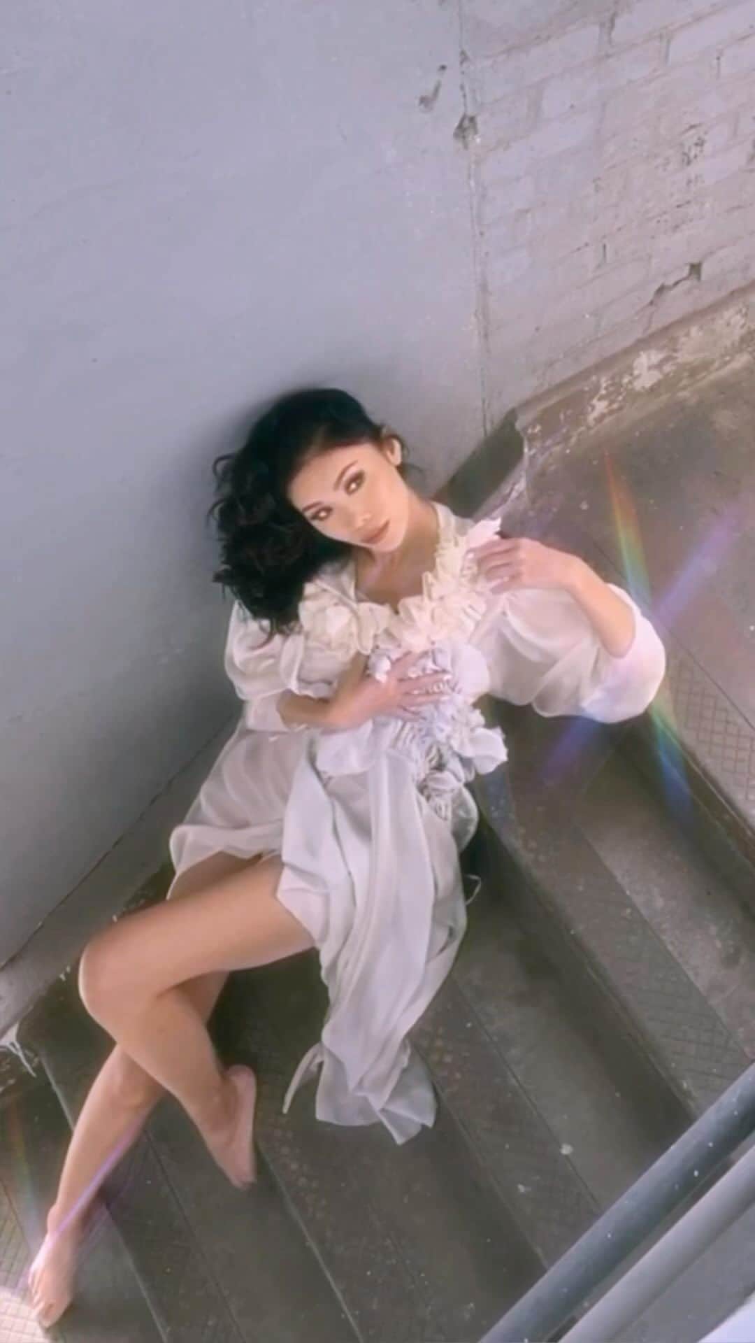 森理世のインスタグラム：「New York photoshoots ✨」