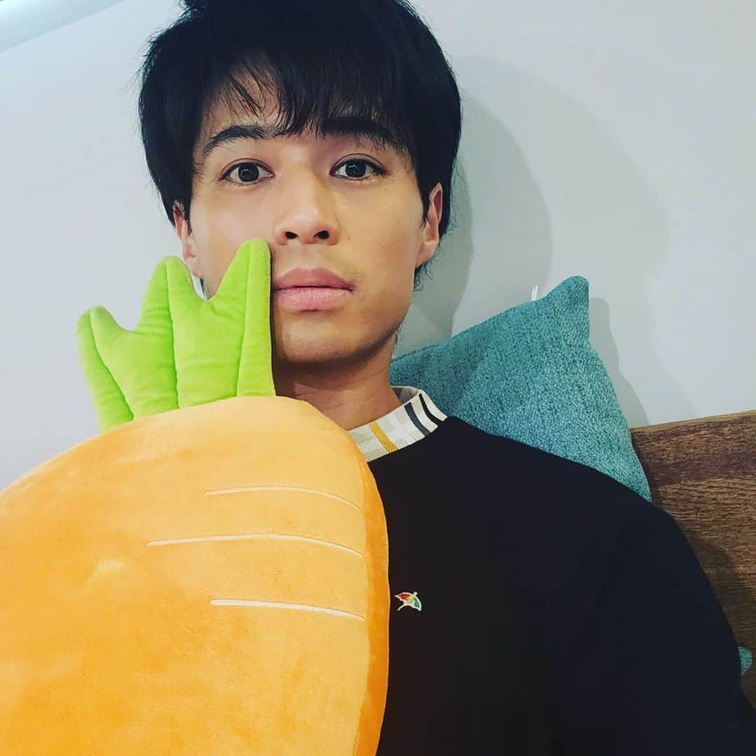 佐伯大地のインスタグラム：「熱中症に気をつけて🥕」