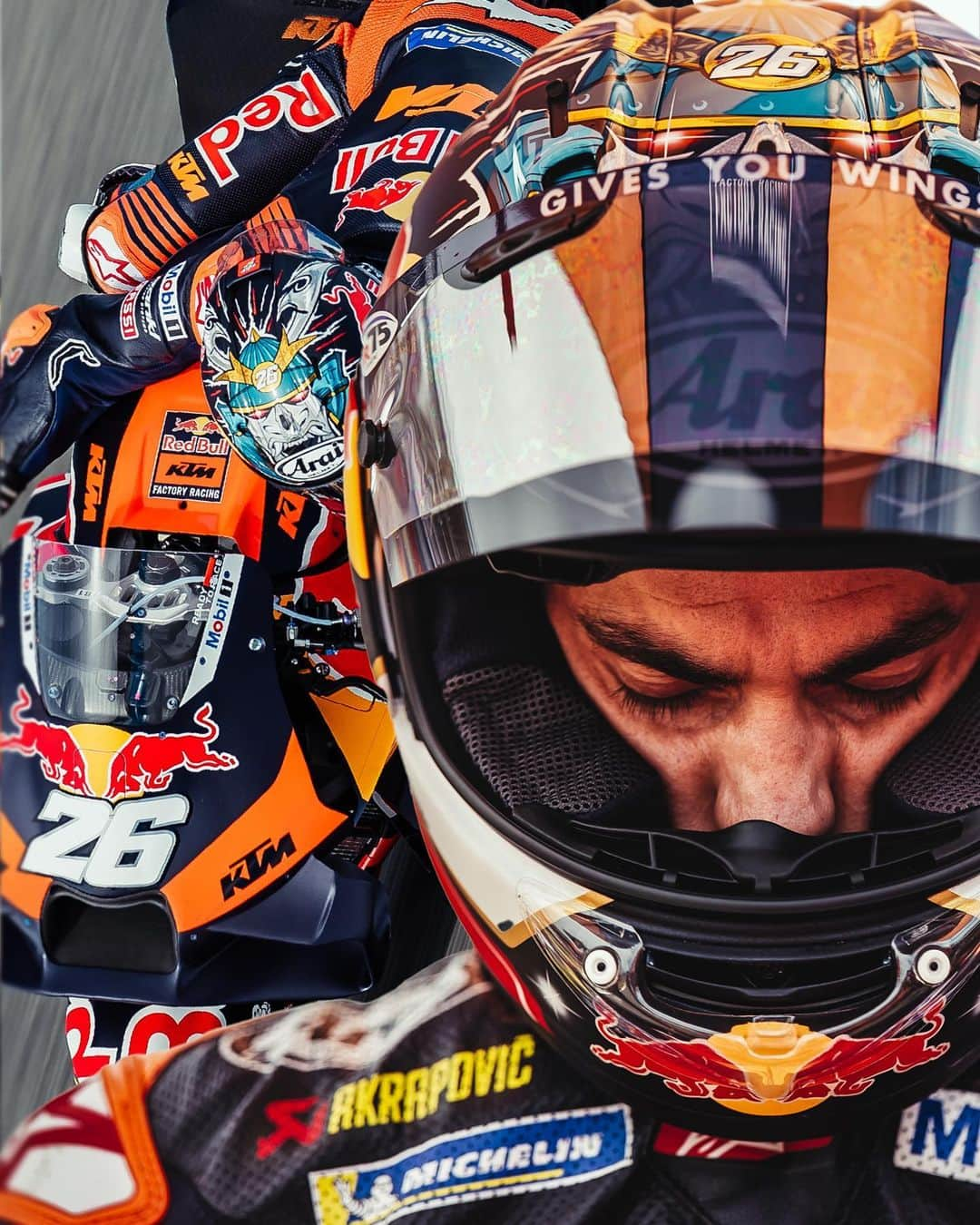 ダニ・ペドロサさんのインスタグラム写真 - (ダニ・ペドロサInstagram)「The countdown is on for the Little Samurai. ⏰⚔️   Two months today until we see @26_DaniPedrosa back onboard his KTM RC16 at the #SanMarinoGP! 🇸🇲  Who else is as excited as we are?! 💪  #KTM #ReadyToRace #MotoGP #DaniPedrosa #RC16 #Misano #Motorsport」7月10日 16時30分 - 26_danipedrosa