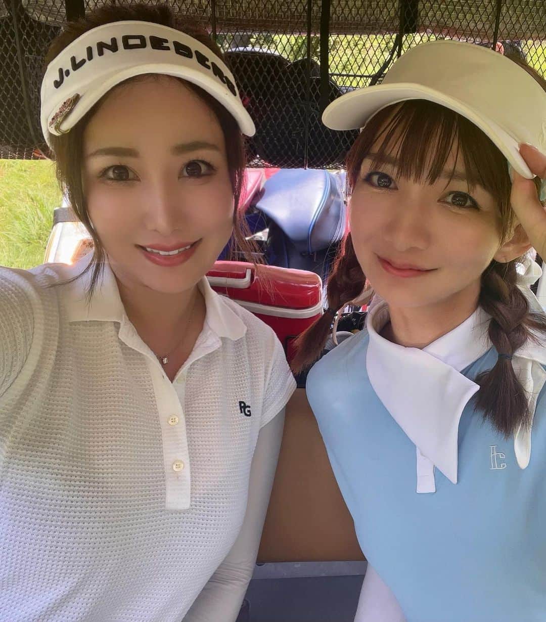 中谷あすみさんのインスタグラム写真 - (中谷あすみInstagram)「今日はゴルフ⛳️ 暑かったけど楽しかったー🫠💓  コーデは @clangclang_official 韓国ゴルフウェア可愛いな😍  @knot_golf_club で日本でも購入できるのでチェックしてみてね🫶  #knotgolfclub #clangclang #韓国ゴルフウェア #ゴルフ女子 #ゴルフウェアコーデ #ゴルフウェアレディース #ゴルフ女子コーデ #clangclang」7月10日 17時38分 - asumi_naa