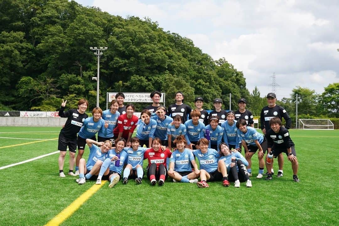 國武愛美のインスタグラム：「. マイナビ仙台レディース 2023-24シーズン始動⚽️  応援よろしくお願いします🙇‍♀️！ . . #マイナビ仙台レディース」