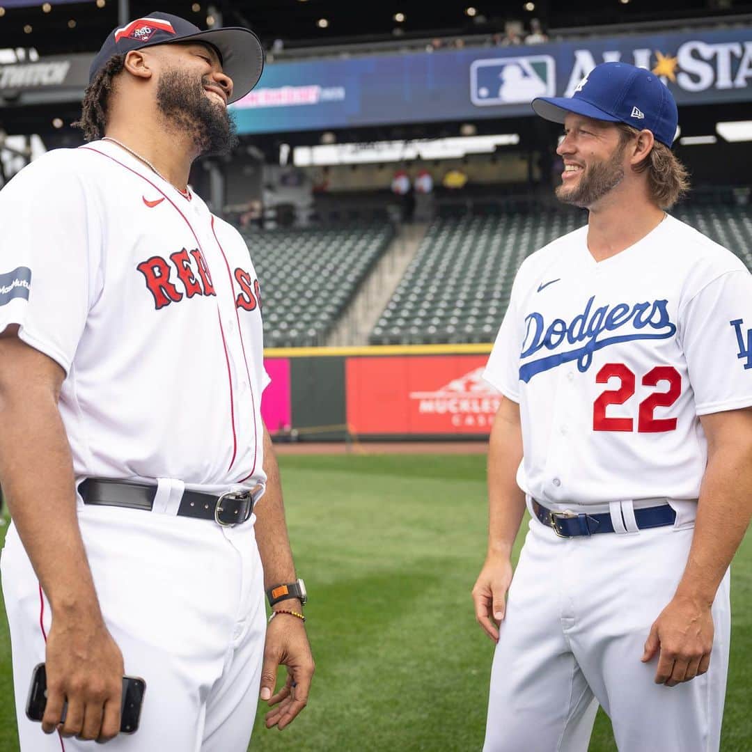 ボストン・レッドソックスのインスタグラム：「Baseball friends are the best friends」