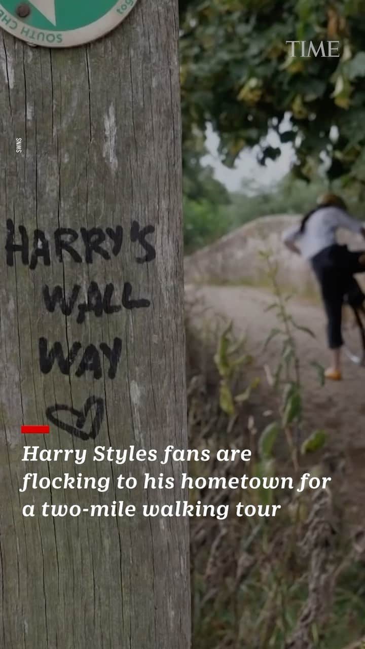 TIME Magazineのインスタグラム：「Harry Styles fans are flocking to his hometown to experience “Harry’s Village Walking Tour”」