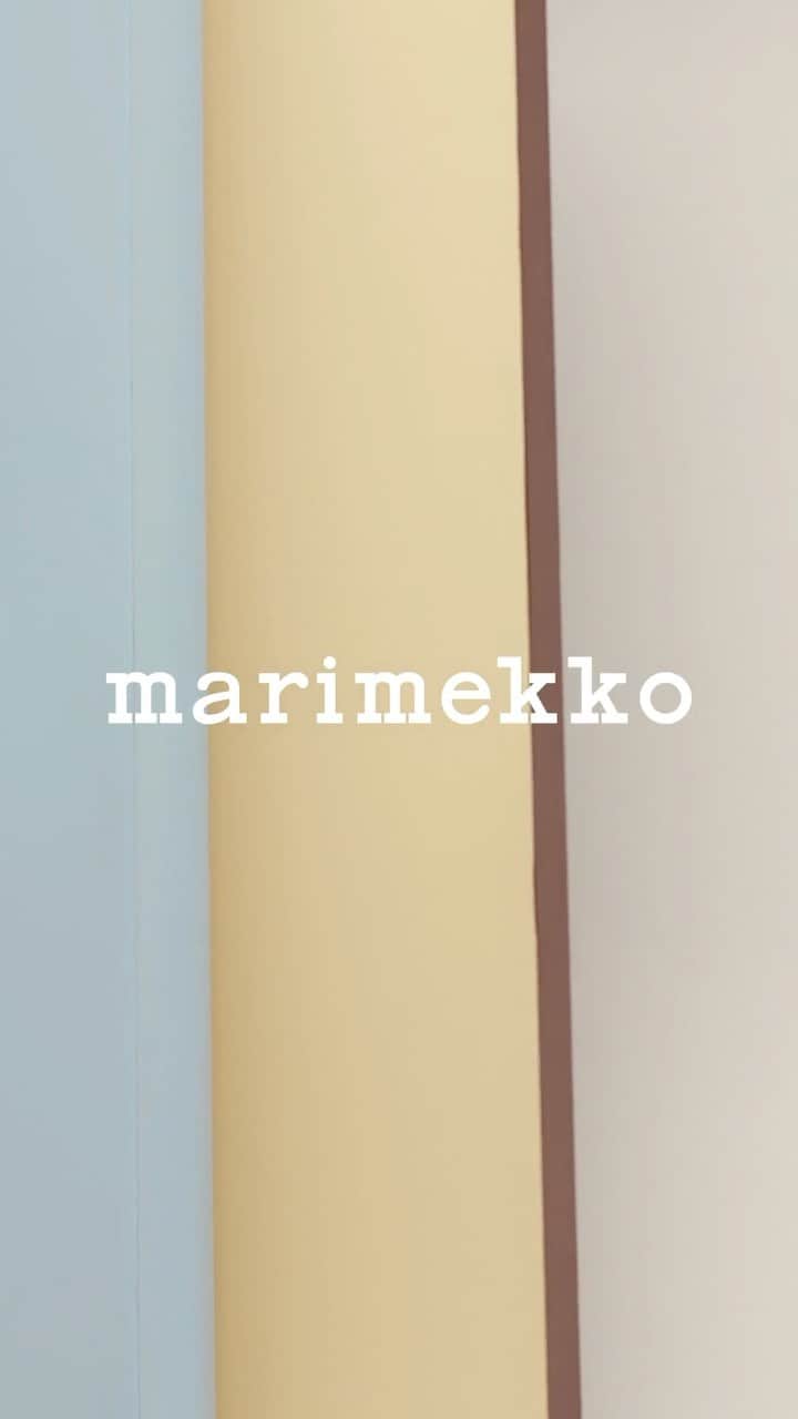マリメッコのインスタグラム：「New drop: Pre-fall ‘23. Wear these versatile pieces any day of the week. Or style them with a contrasting color or texture to make a statement.    Explore the new drop at marimekko.com. Link in bio. #marimekko」