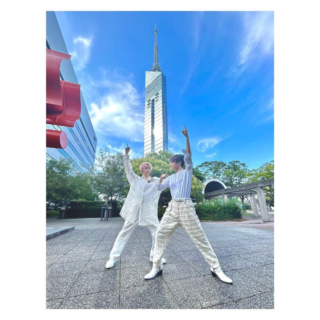 四谷真佑さんのインスタグラム写真 - (四谷真佑Instagram)「福岡タワー🍀︎🌰」7月10日 21時11分 - 428_shinsuke