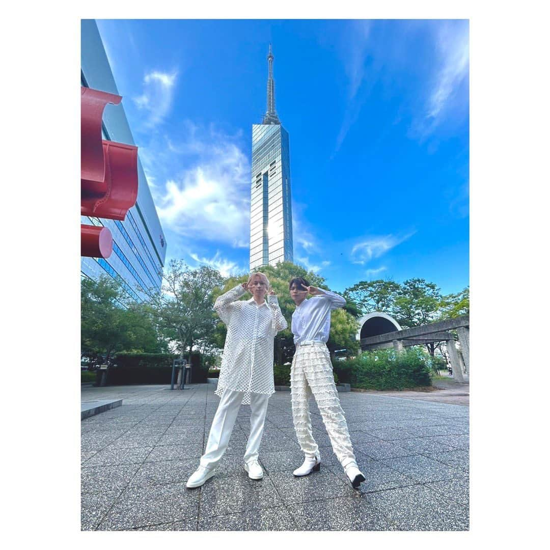 四谷真佑さんのインスタグラム写真 - (四谷真佑Instagram)「福岡タワー🍀︎🌰」7月10日 21時11分 - 428_shinsuke