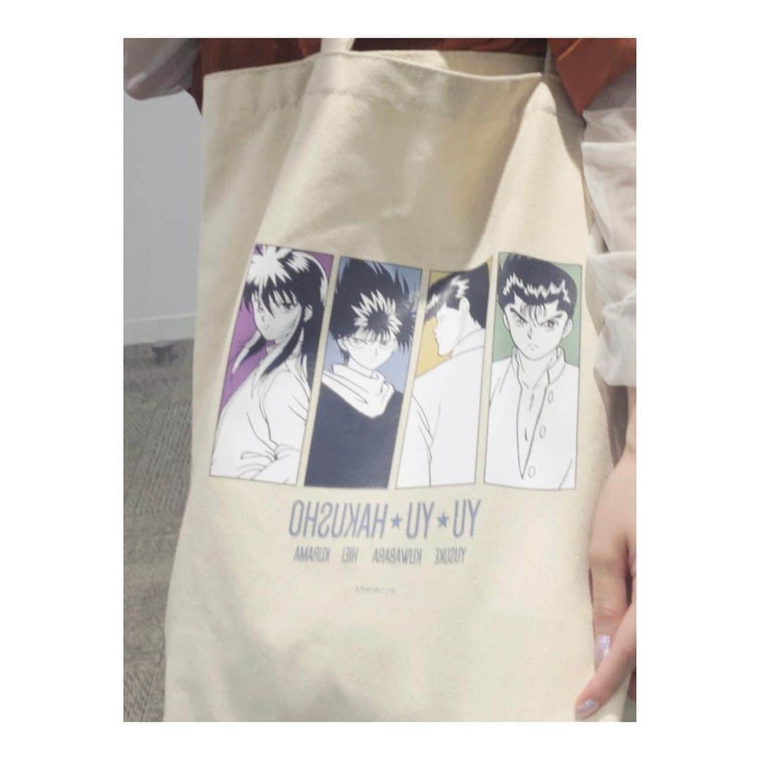 MINAのインスタグラム：「. 幽白トート🥀👁🗡💥👻」