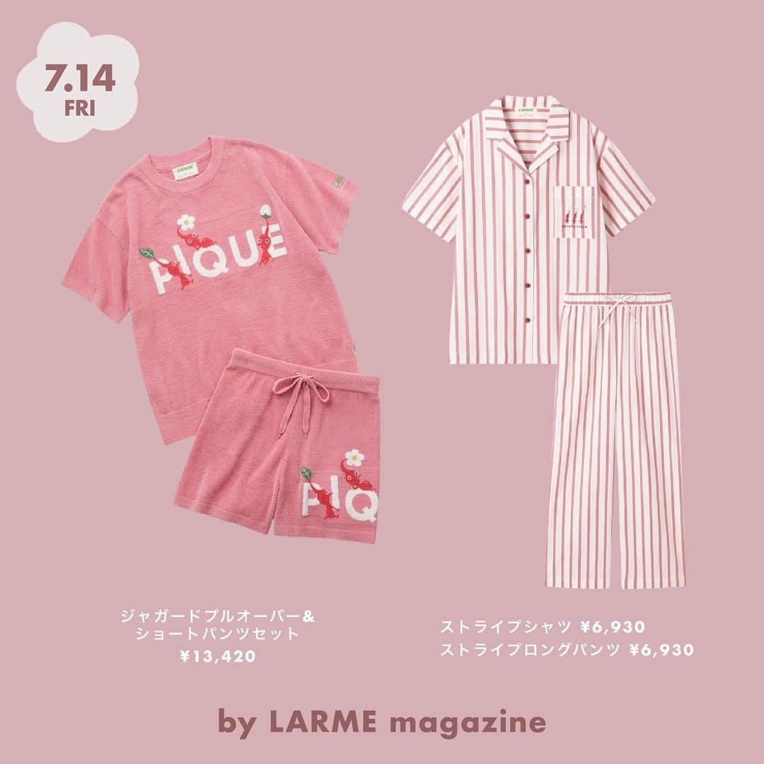 LARMEさんのインスタグラム写真 - (LARMEInstagram)「// 𝐭𝐨𝐝𝐚𝐲’𝐬  𝐭𝐨𝐩𝐢𝐜𝐬 ☟︎♥︎ 《 ピクミン🌼コラボ 》  7/14(金)より GELATO PIQUEから販売される 《ピクミン》コレクション🌱  ピクミンになれちゃう？！ かわいいヘアバンドや ルームウェア、グッズも多数⛳️  取り扱い店舗は 公式サイトからcheck！  ぜひ保存して参考にしてね🍎  #LARME #larmemagazine #fashionmagazine #ラルム #雑誌 #ファッション絵本 #加工 #加工画像 #ピクミン #コラボ商品 #ジェラートピケ #ジェラピケ #任天堂 #部屋着 #ルームウェア #pikmin #gelatopique #nintendo」7月10日 21時30分 - larmemagazine