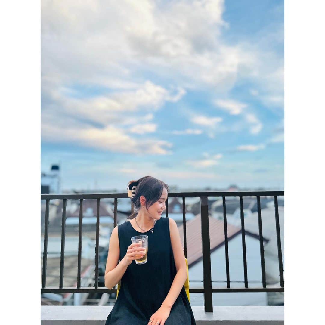 遠藤瞳のインスタグラム：「冷え冷え麦茶がしみた🫠🧊」