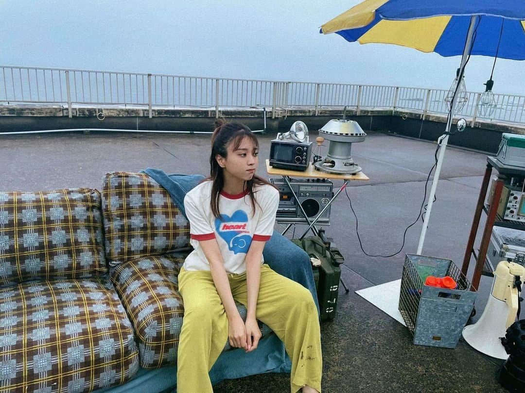 のインスタグラム：「#櫻坂46 #ドローン旋回中  台風を呼ぶ女。」