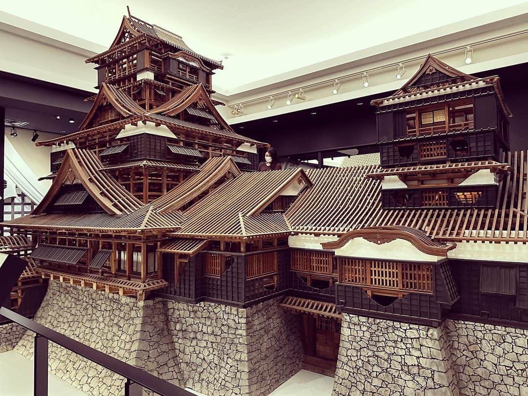 japantripのインスタグラム：「#熊本城🏯  #kumamotocastle  #熊本城模型  #熊本 #kumamoto  #unseenjapan  #japanarchitecture  #japancastle  #instatravel  #instagood」
