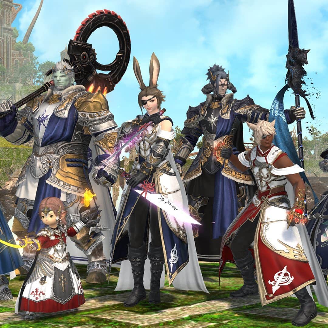 FINAL FANTASY XIVのインスタグラム：「ICYMI, the arms obtainable from Allagan tomestones of comedy feature winning designs from our previous Weapon Design Contest! ⚔️✨  Which one is your favorite?  #FFXIV #FF14」