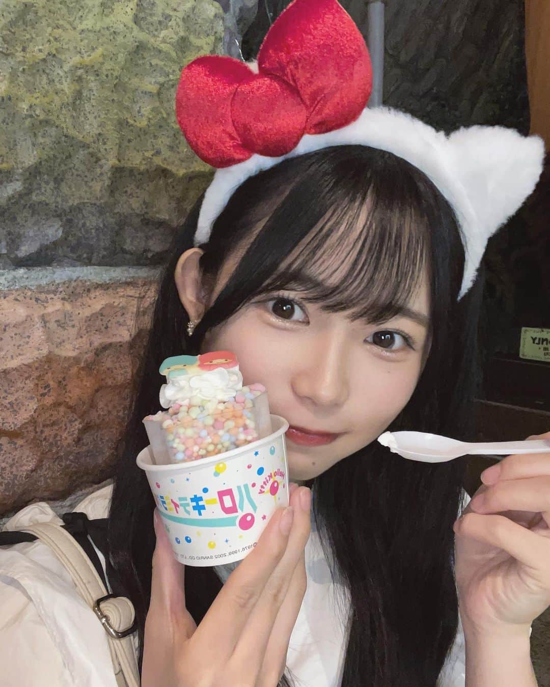 太田有紀のインスタグラム：「🍨♡」