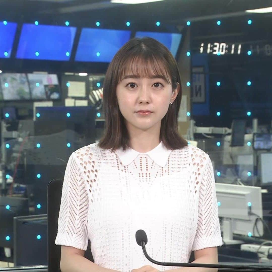 若林有子のインスタグラム：「♡♡♡ #若林有子 #若林アナ #JNニュース」