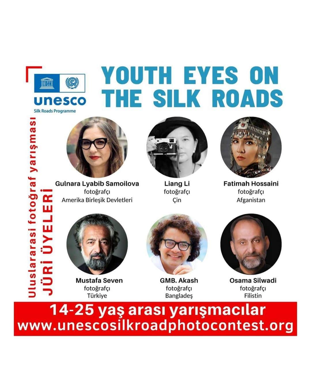 Mustafa Sevenさんのインスタグラム写真 - (Mustafa SevenInstagram)「Unesco   Haydi gençler yarışmaya katılma fırsatını kaçırmayın :)!  Fotoğraflarınızı uluslararası bir alanda sergilemek istemez misiniz ?   UNESCO, benim de jüri üyeleri arasında bulunduğum dünyanın dört bir yanındaki gençleri uluslararası yarışmaya katılmaya davet ediyor.  YOUTH EYES ON THE SILK ROADS   Yarışma;  14-17 yaş arası  18-25 yaş arası  geçlere açık ödüllü bir fotoğraf yarışmasıdır.   Bu yılın teması : Mimari, Anıtlar ve Mimari Miras   Daha fazla bilgi için !  https://unescosilkroadphotocontest.org/ @gulnara.samoilova  @fatimahhossaini  @osilwadi  @gmbakash   #UNESCO #SilkRoadsPhotoContest」7月11日 0時13分 - mustafaseven