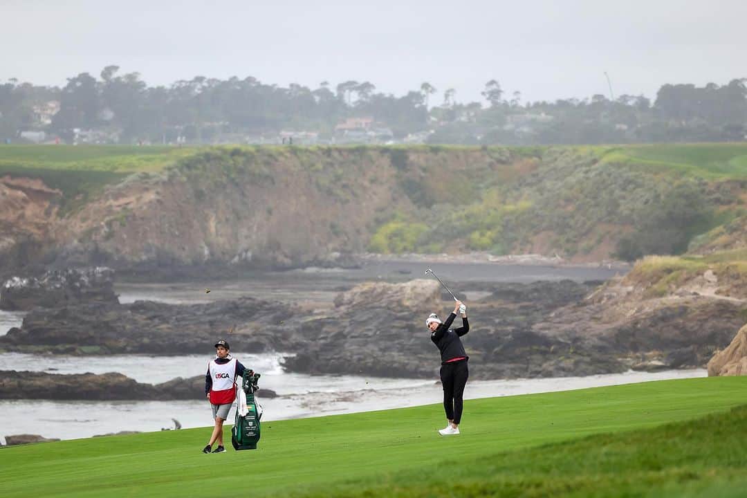 カルロタ・シガンダさんのインスタグラム写真 - (カルロタ・シガンダInstagram)「Gracias a @uswomensopen por una gran semana en Pebble Beach! He disfrutado mucho jugando este campo. T20  Seguimos 💪💪💪  Thank you @uswomensopen for a great week at Pebble Beach and for elevating women’s golf to the next level! Really enjoyed playing this iconic course. T20 for the week.」7月11日 0時19分 - carlotagolf