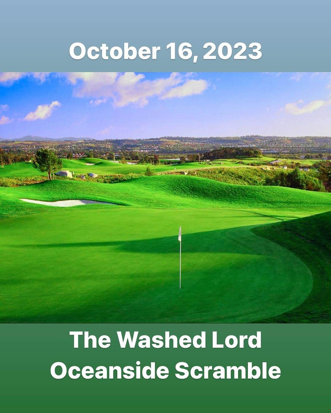 ベン・ボーラーさんのインスタグラム写真 - (ベン・ボーラーInstagram)「Enrollment for the Washed Lord Oceanside Scramble is now open! Email info@washedgolf.com to get in! This tournament will completely sell out so don’t sleep! We are only offering 5 corporate foursomes and very limited hole sponsors. We want this to about those who love golf! There will be giveaways and prizes and more! Can’t wait to see you all in October! 🫡⛳️」7月11日 1時00分 - benballer