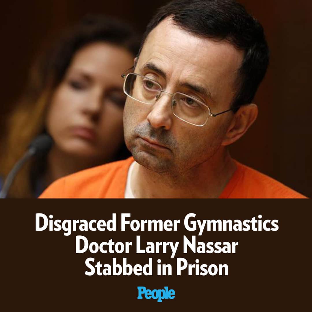 People Magazineさんのインスタグラム写真 - (People MagazineInstagram)「Disgraced former Team USA gymnastics doctor Larry Nassar was stabbed multiple times in federal prison, according to multiple news outlets.  The 59-year-old convicted sex offender was attacked by another inmate at United States Penitentiary Coleman in Florida on Sunday, sources told The Associated Press, ABC News, and NBC News.   Tap our bio link for more details. | 📷: Getty」7月11日 1時30分 - people
