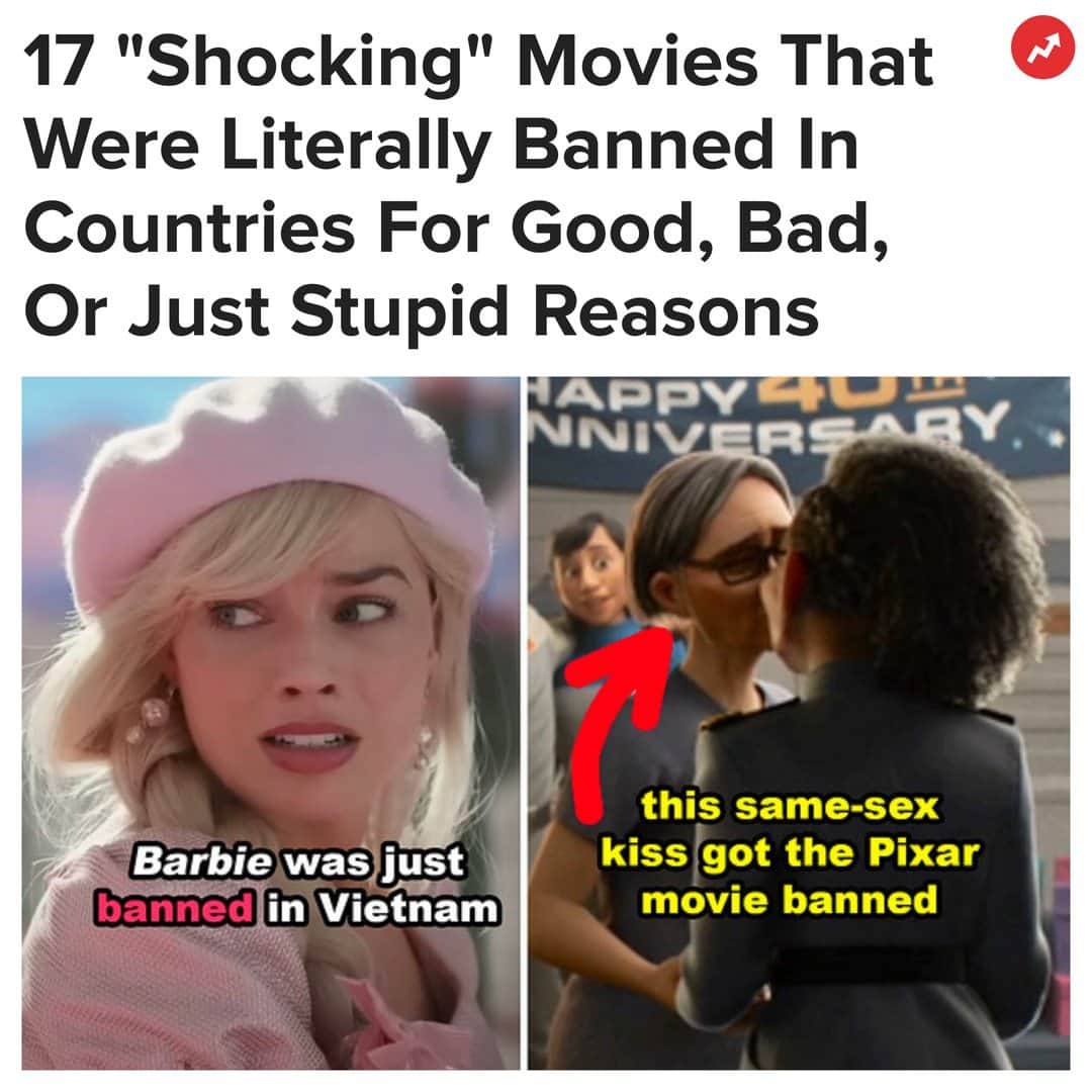 BuzzFeedさんのインスタグラム写真 - (BuzzFeedInstagram)「I can't believe how many Disney movies get banned in countries around the world. More at the link in bio ☝️」7月11日 3時30分 - buzzfeed
