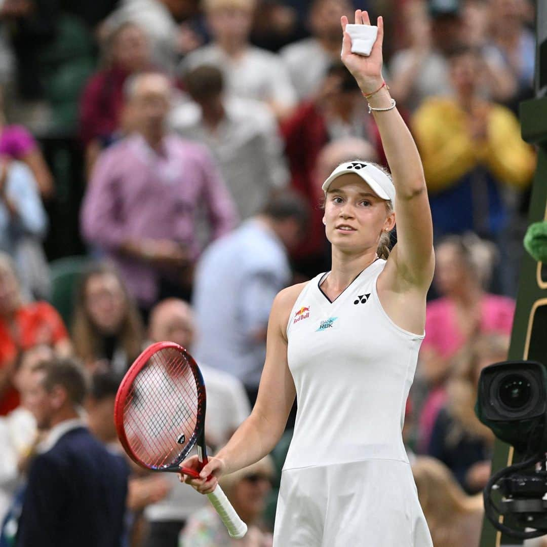 WTA（女子テニス協会）さんのインスタグラム写真 - (WTA（女子テニス協会）Instagram)「Rounding out the quarterfinals 👋  #Wimbledon」7月11日 1時53分 - wta