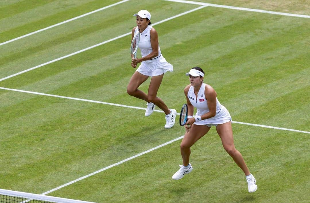 ジャン・シューアイさんのインスタグラム写真 - (ジャン・シューアイInstagram)「Good job partner !! Keep it up @wimbledon 👊」7月11日 3時14分 - zhangshuai121