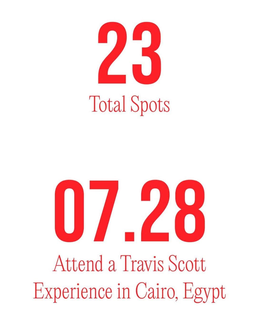 Nice Kicksさんのインスタグラム写真 - (Nice KicksInstagram)「@travisscott and @Jumpman23 are flying out 23 fans (+ 1 guest each) on an all-expenses paid trip to Cairo, Egypt for his album listening party on July 28 in front of the Egyptian Pyramids 😳🔥🛫   Enter at our LINK IN BIO 📲 2nd Photo: @cole」7月11日 3時22分 - nicekicks