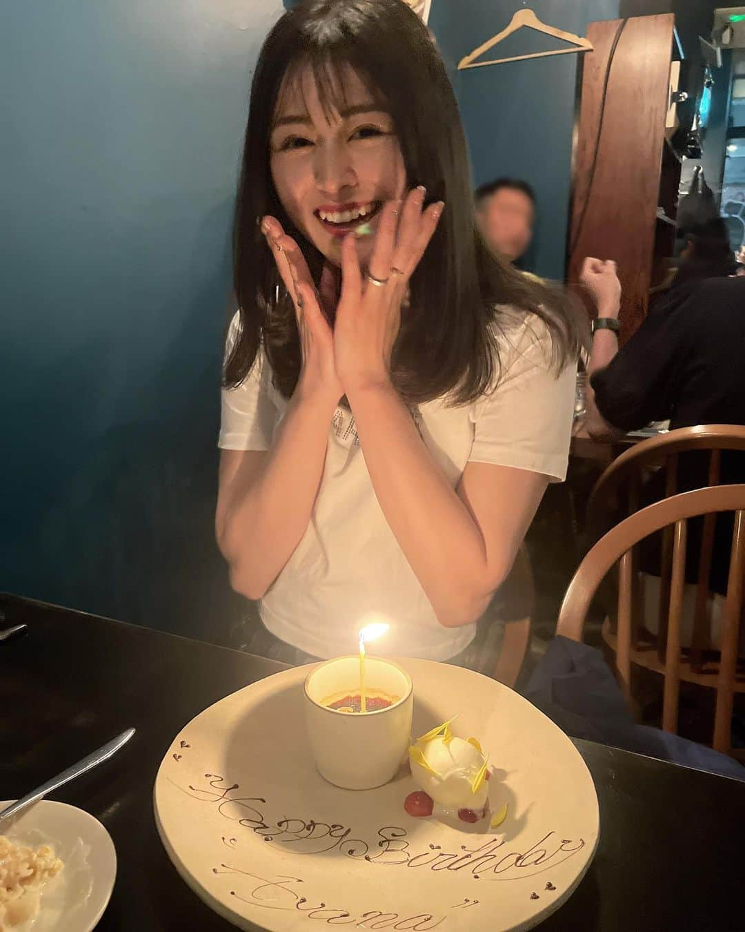 佐久間采那さんのインスタグラム写真 - (佐久間采那Instagram)「.  🫶🫶  #birthday #mybirthday🎂 #birthdaycake #25 #25yearsold #25歳 #0626 #20230626 #instadaily #생일 #생일케이크」7月11日 3時38分 - sakuma_ayana