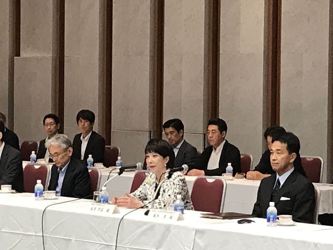 高市早苗のインスタグラム：「7月7日 経団連2023年度宇宙開発利用推進委員会総会」