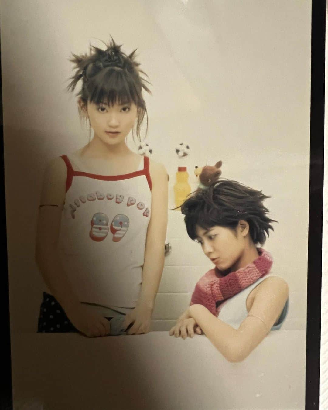 中村ゆりのインスタグラム：「😂😂😂😂 マリとしか見れない景色でしたなぁ♡♡ これからも沢山楽しい事共有しよう❣️  ひとまずお疲れ様〜☺️  @mari19820108  #YURIMARI #黒歴史じゃないよ」